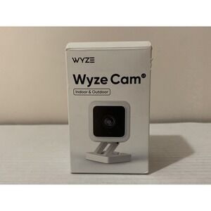 Wyze Cam V3 Wired Indoor/Outdoor Security Camera (WYZEC3) White